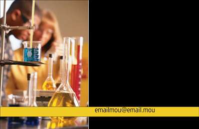 Επαγγελματική κάρτα για Καθηγητές ΧημείαςΗ κάρτα αυτή συνδυάζει την επιστημονική αριστεία με την επαγγελματική κομψότητα. Με ένα αισθητικά ευχάριστο σχέδιο που ολοκληρώνεται από μια εξαιρετική επιλογή χρωμάτων που παραπέμπουν στο πεδίο της Χημείας, δημιουργεί μια ξεχωριστή εντύπωση. Η διάταξη είναι ορθογώνια, με σύγχρονες γραμματοσειρές που επικοινωνούν σαφήνεια και επαγγελματισμό, προσδίδοντας ήθος στον παραλήπτη.Στην κάρτα αντανακλάται ο επαγγελματικός χαρακτήρας του Καθηγητή Χημείας, με τα χρώματα και τα σχέδια που εμπνέονται από την επιστήμη. Τα γραφικά στοιχεία συνδυάζονται αρμονικά με πληροφορίες όπως όνομα, τηλέφωνο, και άλλες λεπτομέρειες επικοινωνίας, εδραιώνοντας την αξιοπιστία της παρουσίας του.Ο σχεδιασμός της κάρτας είναι ευέλικτος, επιτρέποντας στους επαγγελματίες να προσθέσουν στοιχεία όπως λογότυπο, διεύθυνση ιστοσελίδας και κοινωνικών δικτύων, καθιστώντας την λειτουργική και προσαρμόσιμη. Επιπλέον, μπορεί να προβάλλει τις υπηρεσίες τους, δίνοντας έμφαση στην εμπειρία και τις ειδικότητές τους στον τομέα της Χημείας.Με αυτή την κάρτα, οι Καθηγητές Χημείας μπορούν να ξεχωρίσουν και να αφήσουν θετική εντύπωση στους μαθητές και συνεργάτες τους, ενισχύοντας την επαγγελματική τους παρουσία στην αγορά.Μπορείτε να κάνετε όποιες αλλαγές θέλετε μέσω του online σχεδιαστικού εργαλείου.