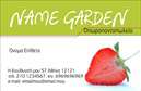 Επαγγελματικές κάρτες - Φρούτα Λαχανικά - Κωδικός:92487