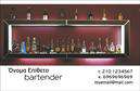 Επαγγελματική κάρτα για Bartenders – Αυτή η μοναδική επαγγελματική κάρτα σχεδιάστηκε ειδικά για bartenders που επιθυμούν να ξεχωρίσουν στη βιομηχανία ποτών και εκδηλώσεων. Με μια κομψή και δυναμική διάταξη, η κάρτα αξιοποιεί ζωντανά χρώματα που θυμίζουν το κέφι και την ατμόσφαιρα ενός μπαρ, όπως το βαθύ μπλε και το φωτεινό πορτοκαλί, προσδίδοντας μία αίσθηση ενέργειας και κομψότητας.Η γραμματοσειρά είναι σύγχρονη και ευανάγνωστη, επιτρέποντας στους πελάτες να επικοινωνούν εύκολα μαζί σας. Το background απεικονίζει στοιχεία που σχετίζονται με την τέχνη του bartending, αποτυπώνοντας την εμπειρία και την αφοσίωση στον τομέα σας.Το σχέδιο της κάρτας αποπνέει επαγγελματισμό και αξιοπιστία, κάνοντάς την ιδανική επιλογή για κάθε bartender που θέλει να αφήσει θετική εντύπωση στους πελάτες του. Η προσαρμοστικότητα της κάρτας επιτρέπει την εύκολη προσθήκη στοιχείων όπως το όνομα, το τηλέφωνο ή το λογότυπο, διασφαλίζοντας έτσι ότι μπορείτε να παρουσιάσετε το προσωπικό σας στυλ.Η κάρτα σας προσφέρει επίσης την ευκαιρία να προβάλει τις υπηρεσίες σας, όπως ειδικές προσφορές ή εκδηλώσεις που διοργανώνετε, ενισχύοντας τη σύνδεση με τους πελάτες σας. Είναι μια εξαιρετική μορφή marketing που συνδυάζει την αισθητική με τη λειτουργικότητα.Με αυτήν την επαγγελματική κάρτα, θα ξεχωρίσετε στην αγορά και θα αφήσετε μια μόνιμη εντύπωση στους πελάτες σας. Μπορείτε να κάνετε όποιες αλλαγές θέλετε μέσω του online σχεδιαστικού εργαλείου.