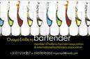 Επαγγελματικές κάρτες - Bartenders - Κωδ.:98713