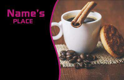 Επαγγελματική κάρτα για Cafe Bar-RestaurantΤο design της επαγγελματικής κάρτας που παρουσιάζουμε είναι προ tailored για την κατηγορία Cafe Bar-Restaurant, συνδυάζοντας κομψότητα και σύγχρονη αισθητική. Με ένα αρμονικό μείγμα ζεστών και φιλόξενων χρωμάτων όπως το καφέ και το πράσινο, η διάταξη είναι σχεδιασμένη ώστε να προσφέρει ευχάριστη οπτική εμπειρία. Η γραμματοσειρά είναι καθαρή και μοντέρνα, ενισχύοντας την αναγνωρισιμότητα και την επαγγελματική εικόνα.Η αίσθηση επαγγελματισμού αποπνέεται μέσω του λιτού αλλά ελκυστικού σχεδιασμού, διασφαλίζοντας ότι η κάρτα θα εντυπωσιάσει τους πελάτες και τους συνεργάτες σας. Επίσης, τα background στοιχεία είναι προσεκτικά επιλεγμένα για να προσδώσουν βάθος χωρίς να αποσπάσουν την προσοχή από τις βασικές πληροφορίες.Δύναται να προσαρμόσετε τη επαγγελματική κάρτα με εύκολη πρόσθεση στοιχείων όπως όνομα, τηλέφωνο, λογότυπο και άλλες πληροφορίες επικοινωνίας, διατηρώντας τη λειτουργικότητά της στο απόλυτο επίπεδο. Επίσης, μπορεί να ενσωματώσει τις ειδικές υπηρεσίες ή προϊόντα του cafe bar σας, αναδεικνύοντας έτσι την προσφορά σας.Αυτή η κάρτα βοηθά τον επαγγελματία να ξεχωρίσει και να αφήσει μια θετική εντύπωση που θα μείνει χαραγμένη στη μνήμη των πελατών. Μπορείτε να κάνετε όποιες αλλαγές θέλετε μέσω του online σχεδιαστικού εργαλείου.