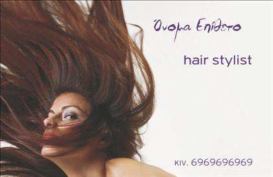 Επαγγελματική κάρτα για Hair StylistΑνακαλύψτε την ιδανική κάρτα που συνδυάζει κομψότητα και δυναμισμό για τους επαγγελματίες της ομορφιάς. Αυτή η επαγγελματική κάρτα σχεδιάστηκε με προσοχή στις λεπτομέρειες, χρησιμοποιώντας ένα κομψό χρώμα που αποπνέει φρεσκάδα και δημιουργικότητα. Η διάταξή της είναι οργανωμένη και ευχάριστη στο μάτι, με γραμματοσειρές που ξεχωρίζουν και διευκολύνουν την ανάγνωση.Το φόντο της κάρτας ενσωματώνει στοιχεία που παραπέμπουν στο επαγγελματικό πεδίο του Hair Stylist, κάνοντάς τη να ξεχωρίζει από τις συνηθισμένες εκτυπώσεις.Η κάρτα αυτή δεν είναι μόνο οπτικά ελκυστική, αλλά και ένα ισχυρό εργαλείο προβολής. Αντανακλά τον επαγγελματισμό και την αξιοπιστία που απαιτεί το επάγγελμα, δίνοντας την αίσθηση της εμπιστοσύνης στους πελάτες. Τέλος, προσφέρει τη δυνατότητα προσθήκης στοιχείων όπως όνομα, τηλέφωνο και λογότυπο, κάνοντάς την προσαρμόσιμη στις προσωπικές σας ανάγκες.Με την κάρτα αυτή, μπορείτε να επιδείξετε τις υπηρεσίες σας με έναν εντυπωσιακό τρόπο, προσελκύοντας νέους πελάτες και δημιουργώντας θετικές εντυπώσεις. Επαγγελματικές κάρτες όπως αυτή, σας βοηθούν να ξεχωρίσετε στην αγορά και να αφήσετε το δικό σας στίγμα.Μπορείτε να κάνετε όποιες αλλαγές θέλετε μέσω του online σχεδιαστικού εργαλείου.