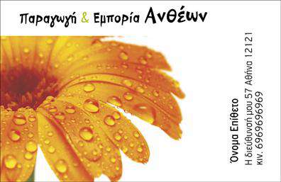 Επαγγελματική κάρτα για επαγγελματίες ανθοκόμους, σχεδιασμένη με έμφαση στην φυσική ομορφιά και την κομψότητα. Η κάρτα διαθέτει φωτεινά χρώματα, με πλούσιες αποχρώσεις του πράσινου και ροζ που αναδύουν την αισθητική των άνθεων και των φυτών. Η διάταξή της είναι ισορροπημένη και αρμονική, με μια μοντέρνα γραμματοσειρά που προσθέτει έναν επαγγελματικό και φιλικό τόνο.Η χρήση των φυσικών στοιχείων αντικατοπτρίζει την αξιοπιστία και την εμπειρογνωμοσύνη του κλάδου, προβάλλοντας τις υπηρεσίες σας με έναν ισχυρό οπτικό τρόπο. Κάθε στοιχείο της κάρτας, από τις εικόνες των φυτών μέχρι τη διάταξη των κειμένων, έχει επιλεχθεί προσεκτικά για να εκπέμπει επαγγελματισμό και αισθητική.Η κάρτα προσφέρει ευχέρεια στη προσαρμογή. Μπορείτε να προσθέσετε το όνομά σας, τον αριθμό τηλεφώνου σας, το λογότυπο της επιχείρησής σας και άλλες πληροφορίες επικοινωνίας, εξασφαλίζοντας έτσι ότι θα κρατήσετε την προσοχή των πελατών σας. Οι επαγγελματικές κάρτες είναι ιδανικές για να προβάλετε όχι μόνο τις υπηρεσίες σας αλλά και τη μοναδικότητά σας στον τομέα των ανθών και φυτών.Αυτή η κάρτα θα σας βοηθήσει να ξεχωρίσετε αναμφισβήτητα, αφήνοντας μία θετική εντύπωση στους πελάτες σας. Μπορείτε να κάνετε όποιες αλλαγές θέλετε μέσω του online σχεδιαστικού εργαλείου.