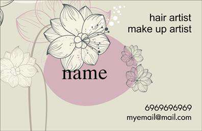 Επαγγελματική κάρτα για κομμώσεις: Αυτή η εντυπωσιακή επαγγελματική κάρτα αποτυπώνει την αίσθηση της κομψότητας και της δημιουργικότητας, ιδανική για κάθε επαγγελματία στον τομέα της κομμωτικής. Με μια εξαιρετική επιλογή χρωμάτων, συνδυάζει αρμονικά τις αποχρώσεις του μαύρου και του ροζ, προσφέροντας μια διακριτική αλλά κομψή αίσθηση. Η διάταξή της είναι προσεκτικά σχεδιασμένη για να αναδεικνύει τα βασικά στοιχεία όπως το όνομα του επαγγελματία, τη θέση και τα στοιχεία επικοινωνίας με τη χρήση μιας μοντέρνας και ευανάγνωστης γραμματοσειράς. Τα background στοιχεία προσθέτουν βάθος και διαχωρίζουν τα πληροφοριακά στοιχεία, δίνοντας έμφαση στην καλή αισθητική. Αυτή η κάρτα είναι μια ισχυρή αντανάκλαση του επαγγελματισμού και της αξιοπιστίας που απαιτείται στον τομέα των κομμώσεων, διασφαλίζοντας ότι θα κάνετε θετική εντύπωση στους πελάτες σας. Η προσαρμοστικότητα της κάρτας επιτρέπει την εύκολη προσθήκη του ονόματος, του τηλεφώνου και του λογότυπου της επιχείρησης σας, κάνοντάς την ιδανική για κάθε επαγγελματία του τομέα. Μπορείτε επίσης να προβάλετε τις υπηρεσίες σας με μικρές προσθήκες, βελτιώνοντας την επικοινωνία με τους πελάτες.Αυτή η επαγγελματική κάρτα χειρονομεί προς ένα μοναδικό και δυναμικό σχεδιασμό, βοηθώντας τον επαγγελματία να ξεχωρίσει και να αφήσει μια θετική εντύπωση στους πελάτες του.Μπορείτε να κάνετε όποιες αλλαγές θέλετε μέσω του online σχεδιαστικού εργαλείου.