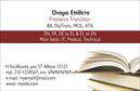Επαγγελματική κάρτα για Μεταφράσεις-ΜεταφραστέςΗ εξαιρετική αυτή επαγγελματική κάρτα σχεδιάστηκε ειδικά για επαγγελματίες του τομέα των μεταφράσεων, προσφέροντας μια κομψή και μοντέρνα εμφάνιση. Χρησιμοποιώντας απαλές αποχρώσεις του μπλε και του λευκού, η κάρτα επιτυγχάνει μια αίσθηση ηρεμίας και επαγγελματισμού. Η γραμματοσειρά είναι καθαρή και ευανάγνωστη, επιτρέποντας στους πελάτες να διαβάσουν άμεσα τα στοιχεία που τους ενδιαφέρουν.Ο σχεδιασμός αντικατοπτρίζει τον επαγγελματικό χαρακτήρα του μεταφραστή με μια καλαίσθητη διάταξη και προσεγμένα επιλεγμένα background στοιχεία, που προσδίδουν βάθος και μοναδικότητα. Αυτό βοηθά στη δημιουργία μιας αξέχαστης εντύπωσης στους πελάτες και συνεργάτες.Η κάρτα μπορεί εύκολα να προσαρμοστεί με τα στοιχεία επικοινωνίας σας, όπως το όνομα, το τηλέφωνο και το λογότυπο, καθιστώντας την ιδανική για προσωπική προβολή. Οι καλές εκτυπώσεις μπορούν να αναδείξουν τις υπηρεσίες σας και να κάνουν την παρουσία σας πιο δυναμική στην αγορά.Με αυτό το συνέργειο σχεδίου και χρήσης, η κάρτα στάθηκε μια εξαιρετική επιλογή για να ξεχωρίσετε και να αφήσετε μια θετική εντύπωση στους πελάτες και συνεργάτες σας. Μπορείτε να κάνετε όποιες αλλαγές θέλετε μέσω του online σχεδιαστικού εργαλείου.